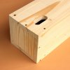 Nest box for birds BAT-MAN APUS2 DN double chamber for swifts, wooden
