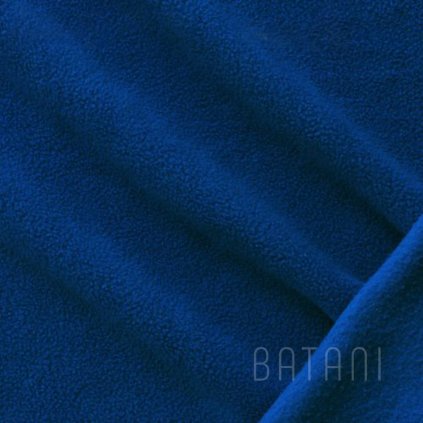 Microfleece antipilling enciánový