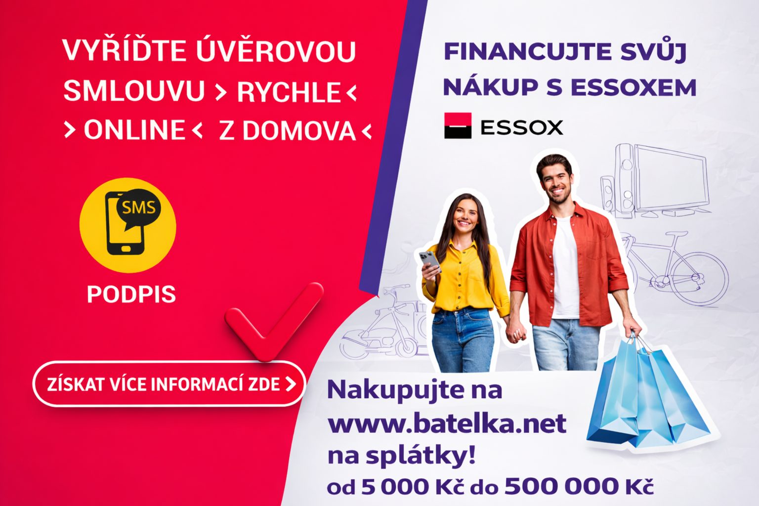 FINANCUJTE SVŮJ NÁKUP S ESSOXEM