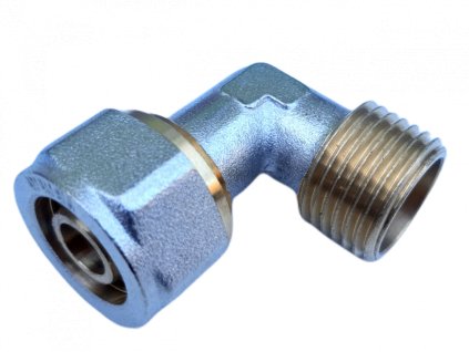 ŠROUBOVACÍ KOLENO 90° VNEJŠÍ ZÁVIT