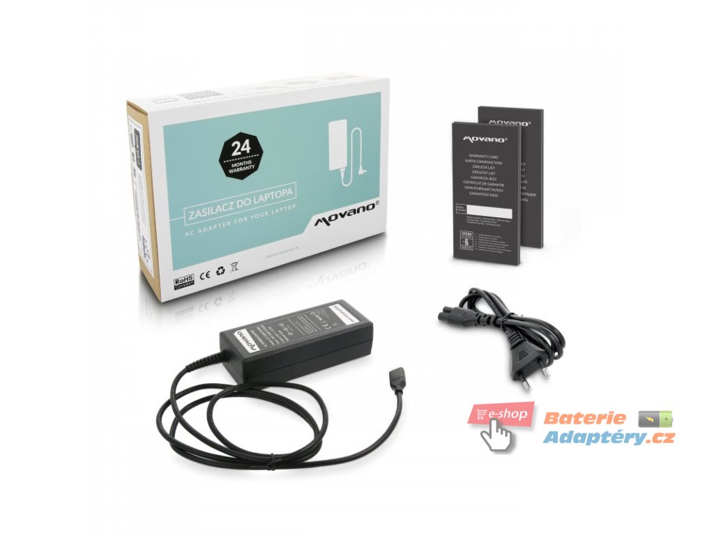Nabíječka movano 65W USB type C USB-C (black)