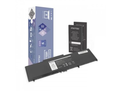 baterie mitsu dell latitude e5570 5500mah 114v