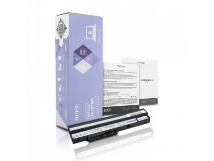 baterie mitsu msi u90 u100 cerna