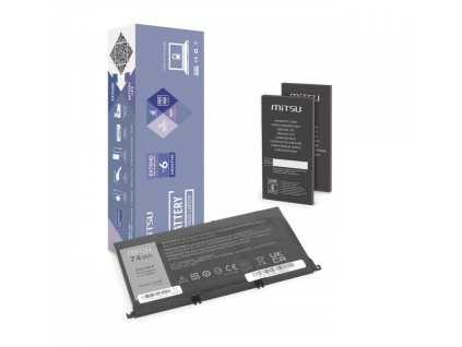 baterie mitsu do dell inspiron 15 7557 15 7559 6600mah