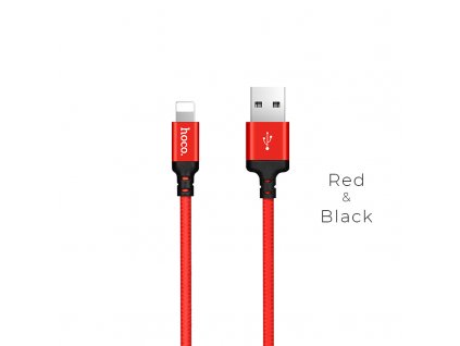 x14 times speed lightning charging cable red black