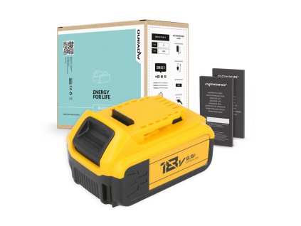 baterie movano do dewalt dcb180 dcb200 dcb205 5000 mah