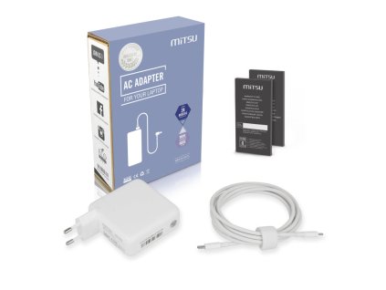 nabijecka mitsu 67w usb type c usb c white