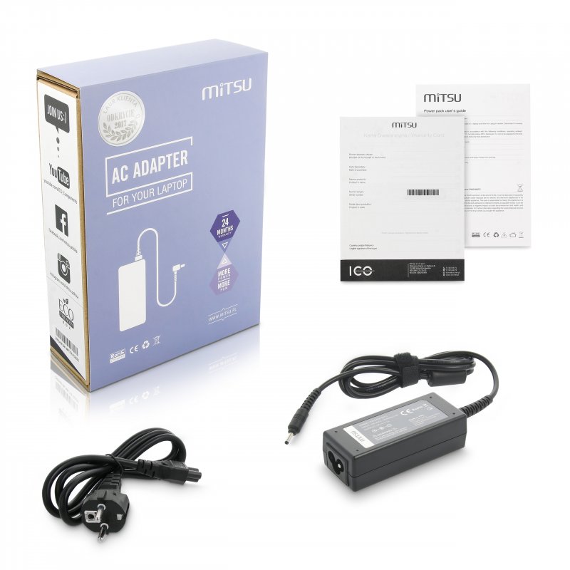 Nabíječka mitsu 19v 2.1a (3.0x1.1) - samsung