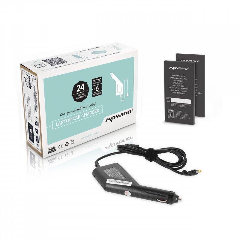 Movano Nabíječka do auta 18.5v 3.5a (4.8x1.7) - hp, compaq