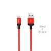 x14 times speed lightning charging cable red black