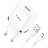 Cestovní nabíječka hoco N3 QC 3.0 PD 18W Micro-USB 1 m