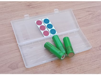 BATERIE ROŽNOV BLISTR 3ks LG INR18650MJ1 + 6x iz.kr. + 6x izolační kroužek