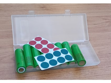 BATERIE ROŽNOV BLISTR 8ks LG INR18650MJ1 + 16x iz.kr.