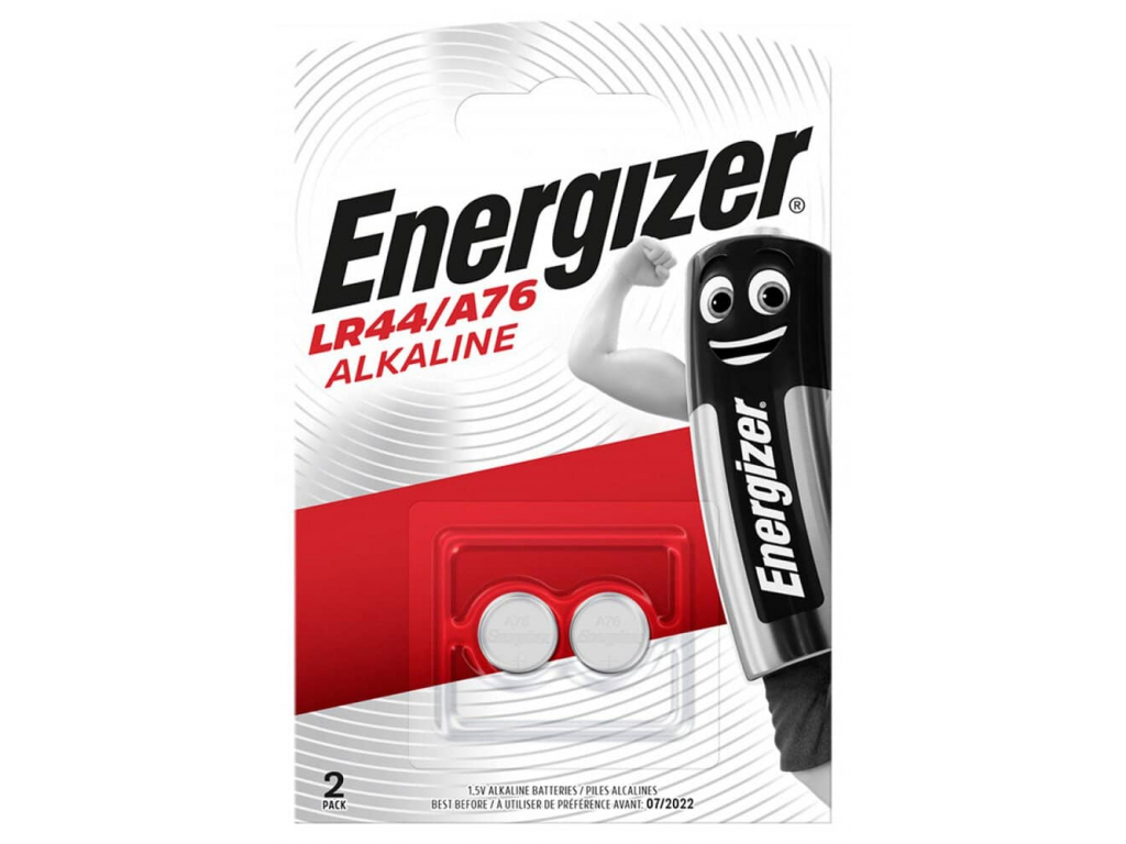 Batéria Energizer LR44, A76, G13, V13GA 2 ks