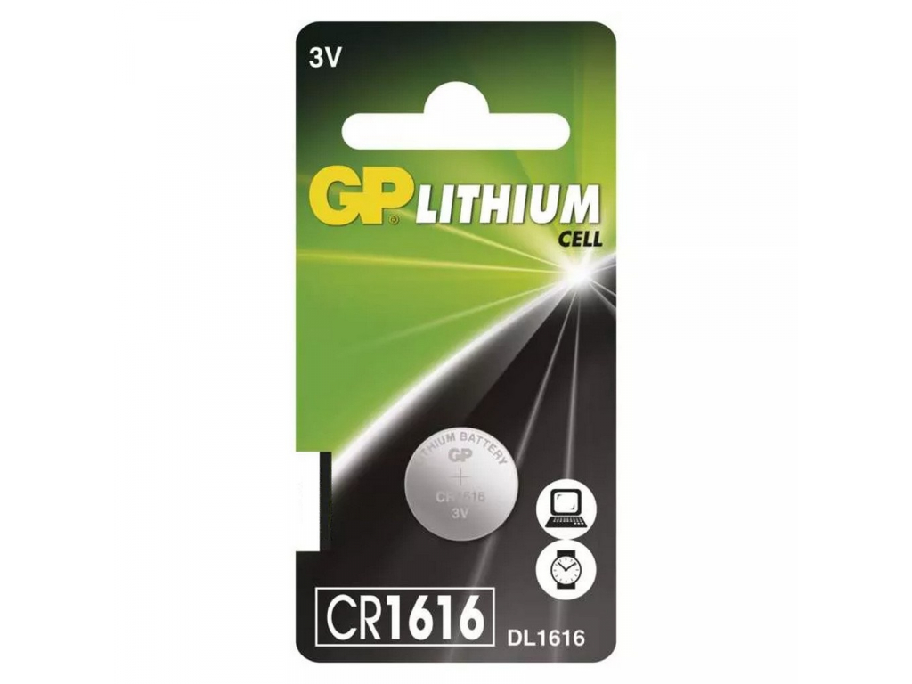 Bateria GP CR1616