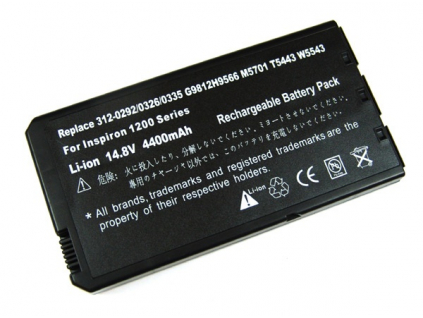 Batéria kompatibilná s Dell Inspirion 1000 Li-Ion 4400 mAh