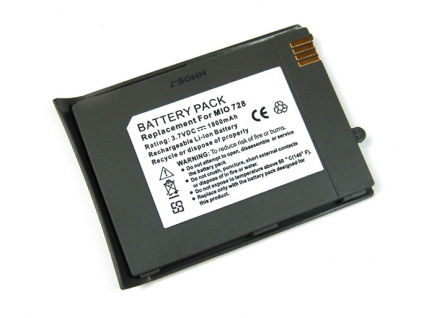 Batéria pre Mitac Mio 728 Li-Ion 1800 mAh