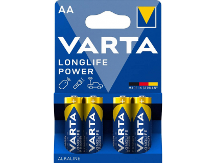 Batéria Varta Longlife Power AA LR6 (4906) 4 ks blister