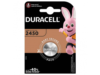 Batéria Duracell CR2450 3.0V Lithium