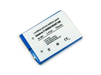 Batéria pre Siemens Gigaset 2000, 3000 NiMH 750 mAh