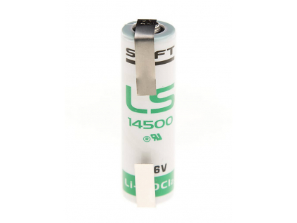 Batéria Saft LS14500 CNR páskové vývody