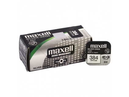 Batéria gombíková mini Maxell 384, 392, SR41SW, SR736SW, G3