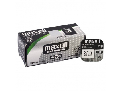 Batéria gombíková mini Maxell 315, 314, SR 716 SW