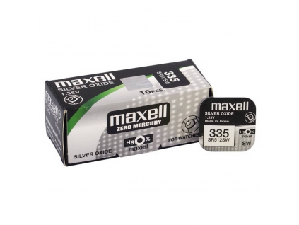 Batéria gombíková mini Maxell 335, SR 512 SW