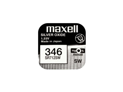 Batéria gombíková mini Maxell 346, SR712SW