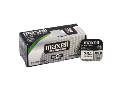 Batéria gombíková mini Maxell 364, SR 621 SW, G1
