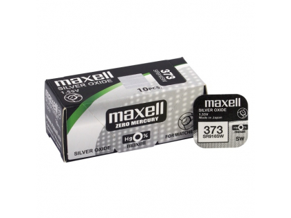 Batéria gombíková mini Maxell 373, SR 916 SW