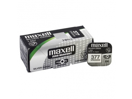 Batéria gombíková mini Maxell 377, 376, SR 626 SW, G4