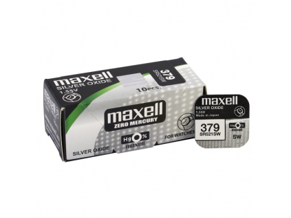 Batéria gombíková mini Maxell 379, SR521SW, G0
