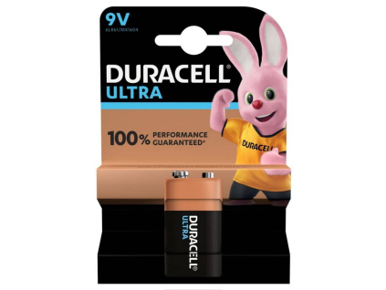 Batéria Duracell Ultra (Turbo Max) 9V
