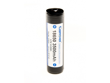 Akumulátor KeepPower 18650 Li-ion 3.7V 3500mAh s ochranným obvodom