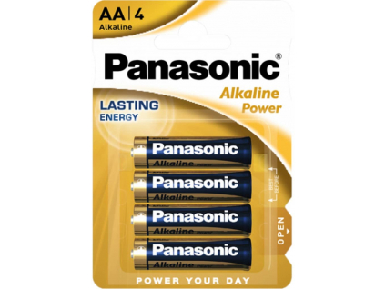 Batérie Panasonic Alkaline Power AA 4 ks blister