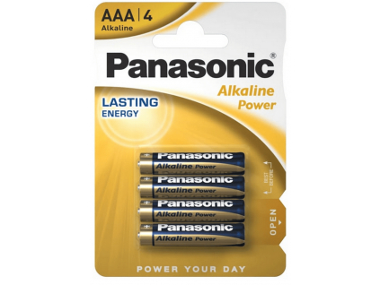 Batérie Panasonic Alkaline Power AAA 4 ks blister