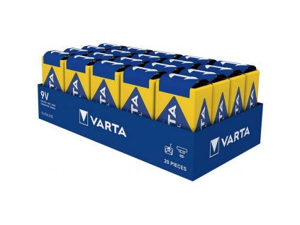 Batéria Varta Industrial 9V 6LR61 4022 20 ks