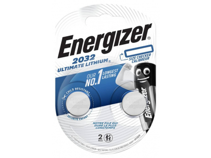 Batéria gombíková Energizer Ultimate Lithium CR2032 2 ks