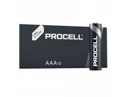 Batéria Duracell Industrial (PROCELL) AAA 1.5 V LR03 10 ks balenie