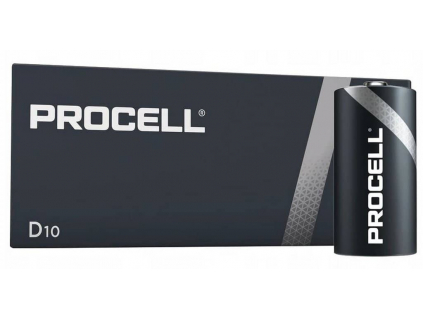 Batéria Duracell Industrial (PROCELL) LR20 D 1.5 V 10 ks balenie