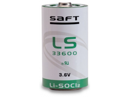 Batéria lítiová Saft LS33600 / STD D 3,6V LiSOCl2 rozmer D