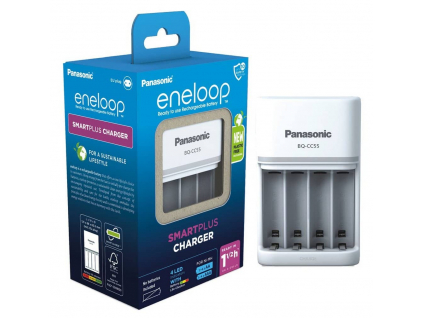 Panasonic eneloop rýchlonabíjačka BQ CC55