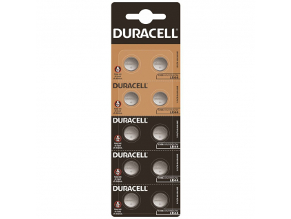 Batéria Duracell LR44, A76, V13GA 10 ks