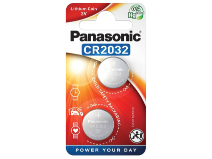 Batéria Panasonic CR2032 2 ks