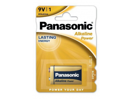 Batéria Panasonic Alkaline Power 9V 6LR61
