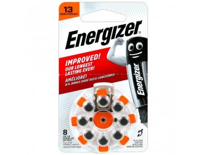 Batérie do načúvacích prístrojov 8 ks Energizer 13 PR48