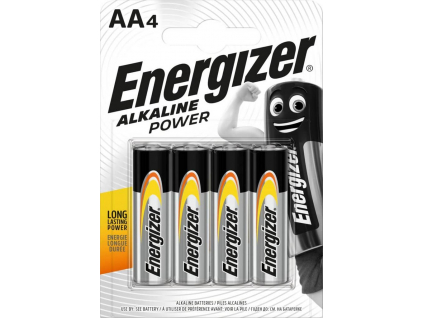 Batérie alkalické Energizer Alkaline Power AA LR6 4 ks
