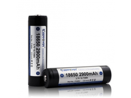 Akumulátor KeepPower 18650 Li ion 3.7V 2900 mAh s ochranným obvodom