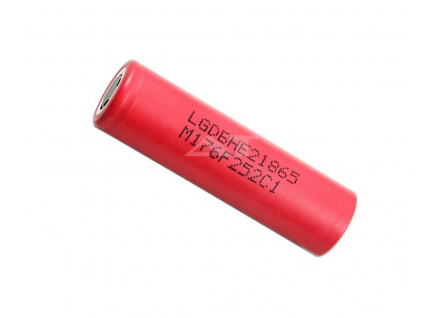 Akumulátor LG 18650 ICR18650 HE2 Li ion 3.6V 2500 mAh 20A